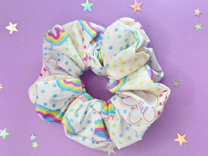 Pastel Rainbow Mouse Scrunchie